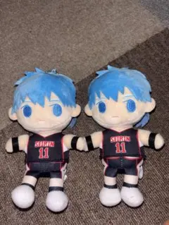 黒子のバスケ 黒子テツヤ グッズセット ぬいぐるみ ピンバッジ - メルカリ