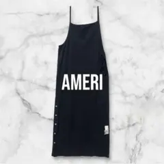 【美品】AMERI アメリ レディース キャミ ワンピース ブラック Sのサムネイル