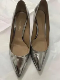 Gianvito Rossi シルバー パンプス 37.5 ジャンビトロッシのサムネイル