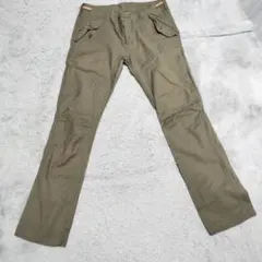 BIGIコットンパンツ UNIONSTATIONカーゴパンツ オリーブグリーン