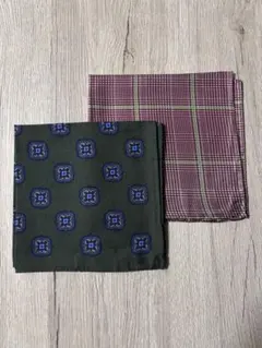 Cricket クリケット ポケットチーフ　 2個セット イタリア製 未使用品