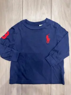 Ralph Lauren ネイビー 長袖カットソー 12M