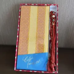 【未使用】絞り帯揚げ　飾り丸玉付き帯締め　セット