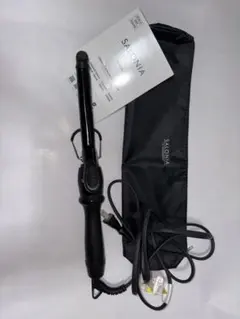 SALONIA カールヘアアイロン SL-008AB19mm ブラック