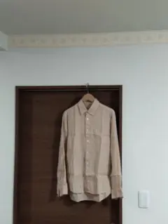 美品　無印良品　ヘンプシャツ　Sサイズ