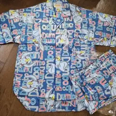 訳あり新品　ブルーのダンボの半袖パジャマ