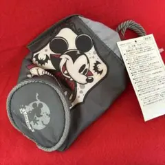 ミッキーマウス ペットボトルホルダー　グレー