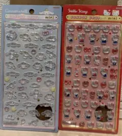【正規品】サンリオ　ボンボンドロップシールminiシール2枚セット