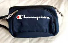 Champion ボディバッグ ウエストポーチ ネイビーのサムネイル