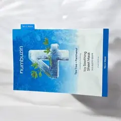 numbuzin No.4 Icy Soothing Sheet Mask 4袋のサムネイル