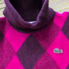 LACOSTE　半袖ニット38
