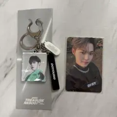 TREASURE ドヨンPHOTOキーホルダー トレカ付きセット
