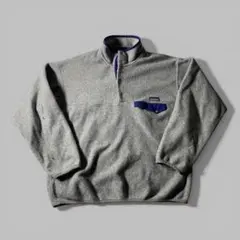 90s Patagonia シンチラスナップT L グレー ジャマイカ製