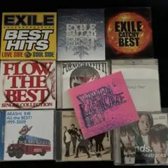 【ベストアルバムのみ】男性アーティスト／アルバム CD 10枚セット