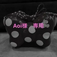 稀少！ディズニー　ポップコーンバスケット 廃盤　ミニーちゃん　水玉　リボン型