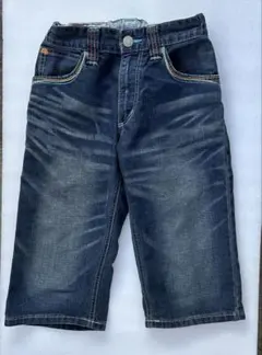 EDWIN、150㎝デニムハーフパンツ　140㎝　デニム　2枚セット