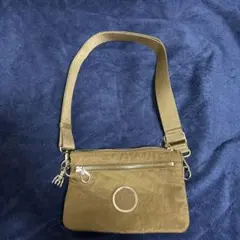【定価】9500円KIPRING ショルダーバッグ カーキ