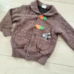 Bit'zビッツ ロバさん&にんじんジャンパー 100 羽織 カーディガン