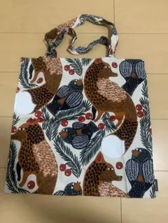 Marimekko マリメッコ トートバッグ ケトゥンマルヤ キツネとベリー 