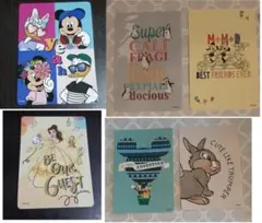 ディズニーストア　じゃんけんカード　６枚セット　まとめ売り