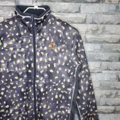 【美品！】NIKE レオパード柄 ジップアップジャケット XSサイズ