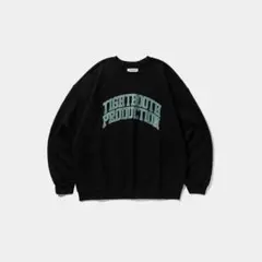 TIGHTBOOTH COLLEGE CREW SWEAT SHIRT