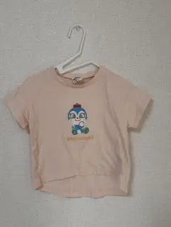 バースデイ　コキンちゃん　Tシャツ　90 ピンク　ベビー　刺繍　アンパンマン