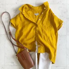 美品 マーガレットハウエル リネン100% レギュラー