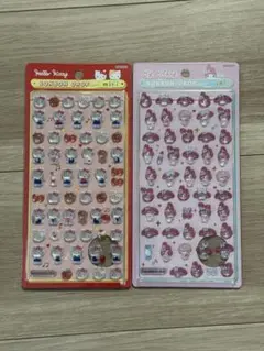 ハローキティ・マイメロディ シールセット