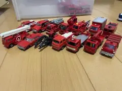 トミカ　消防車両セット　改造車入