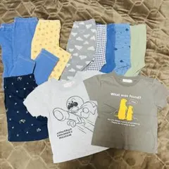 キッズ服 11点セット 100cm ユニクロ　エアリズム　10部丈　7部丈