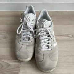 adidas Gazelle ホワイト/ベージュ スニーカー