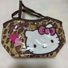 ハローキティ ヒョウ柄 保冷バッグ
