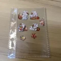 ボンボンドロップ シール おすそわけ　うさぎ