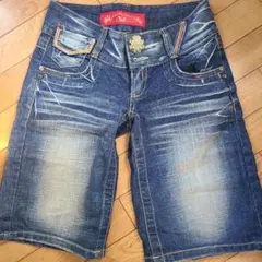 RED PEPPER デニムショートパンツ