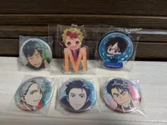 ユーリ!!! on ICE 缶バッチ他 6点セット