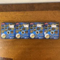 ディズニー　アベンジャーズ　金バッジ　4個セット