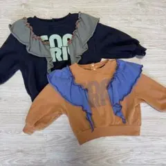 マーキーズ フリル付きトレーナー 2点セット