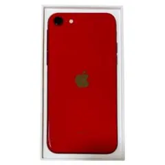 【ジャンク】iPhoneSE2 64GBレッド(付属品、ケーブル未使用)