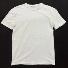 ZARA クルーネック Tシャツ ホワイトのサムネイル
