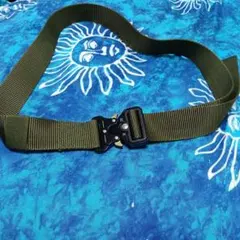 NYCIB ナイロン ウェビングベルト オリーブ - メルカリ