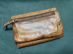 Dakota 二つ折り財布 ブラウン レザーのサムネイル