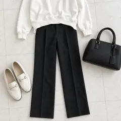 UNIQLO テーパードパンツ チャコールグレー XS ヒートテック