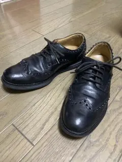 コールハーン　25センチ　7ハーフＭ COLE HANN ウィングチップ