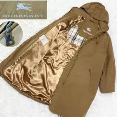 美品　激レア BURBERRY　ロングコート　B柄　金タグ　裏面ノバチェック