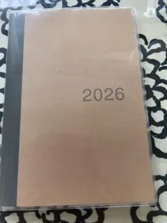 新品　無印2026手帳　B6 2025年12月スタート　マンスリーのサムネイル