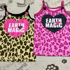 EARTHMAGIC アースマジック タンクトップ 2枚セット