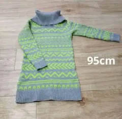 ▶値下げ　babygap　ニット ワンピース　チュニック　セーター　３歳