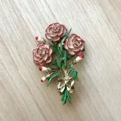 フランスアンティーク 布花のブーケ10本 美品 コサージュ - メルカリ