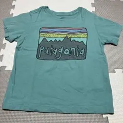 Patagonia ターコイズ Tシャツ 12-18M